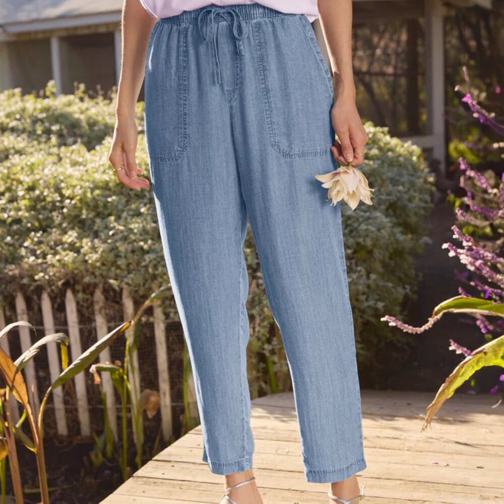 Splendid Angie Indigo Straight Leg Pant